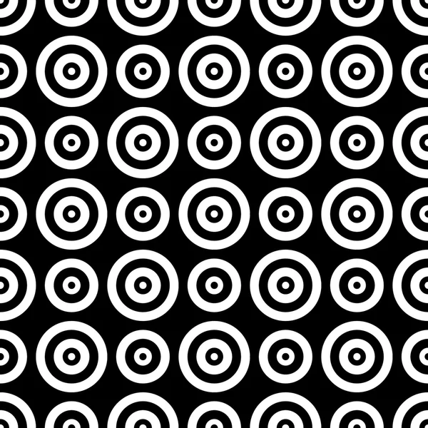 siyah beyaz daireler. seamless modeli