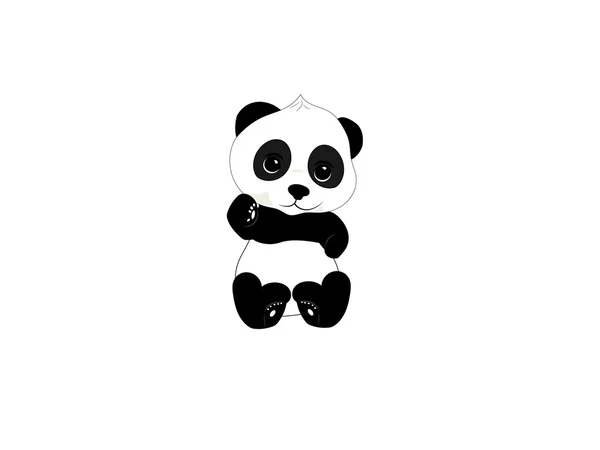 Pequeno panda. —  Vetores de Stock