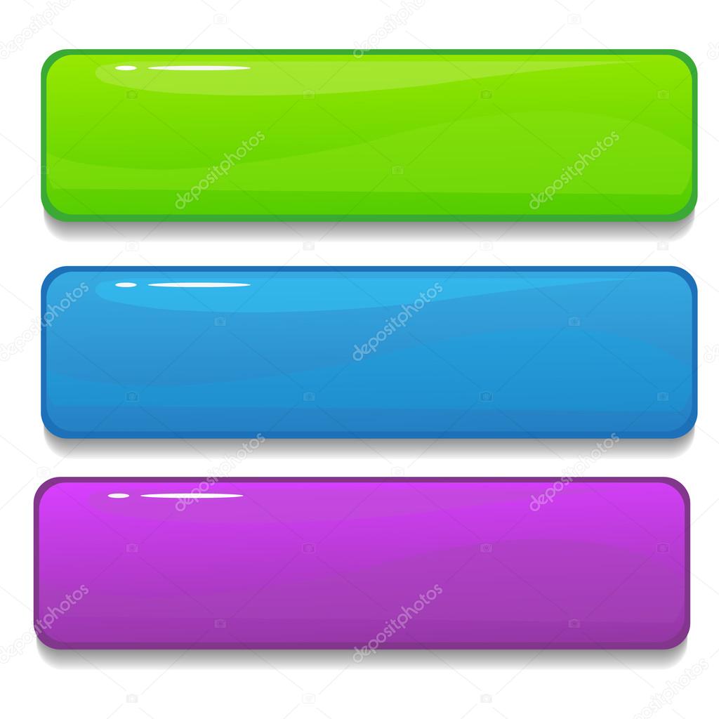 set of color labels for text
