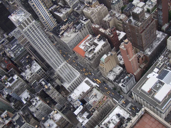 New York uit het bovenstaande — Stockfoto