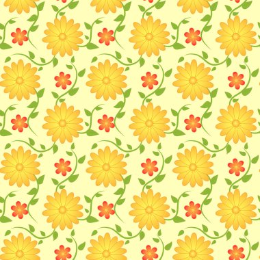 Kusursuz çiçek deseni