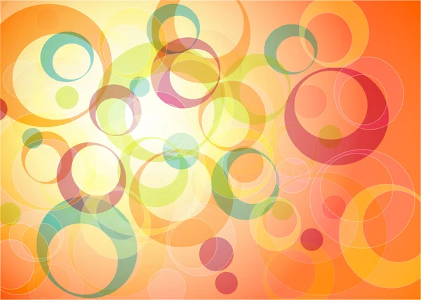 Colorful circle background — Stock Vector