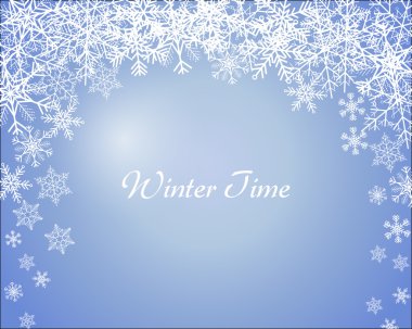 Kış zamanı arka plan