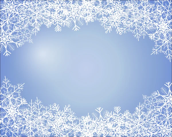 Simple winter background — Stock Vector
