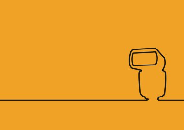 Harici flaş fotoğraf için. 