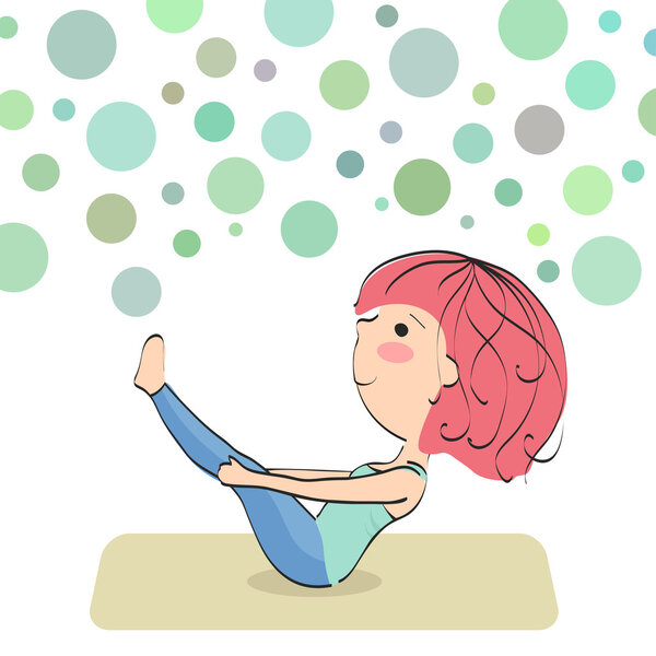 Paripurna navasana. Boat.