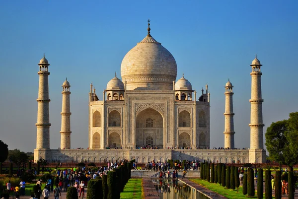 Indie. Miasto Agra. Tadź Mahal. — Zdjęcie stockowe