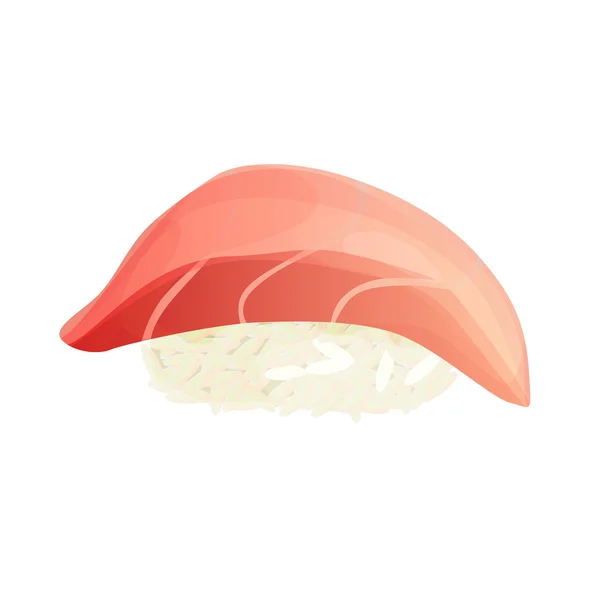 Illustration vectorielle de sushi à la basse , — Image vectorielle