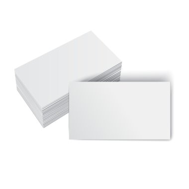 boş kart yığınını