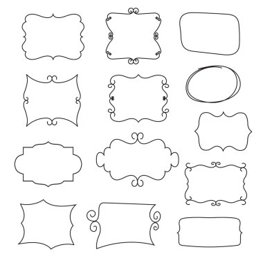 çerçeve kümesi, vektör çizim