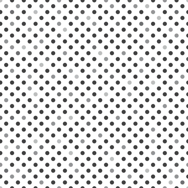 Nahtloses Muster mit grauen Kreisen, trendiger Hintergrund — Stockvektor