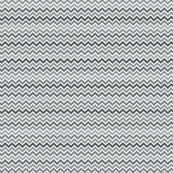 지그재그와 원활한 흑백 패턴 — 스톡 벡터
