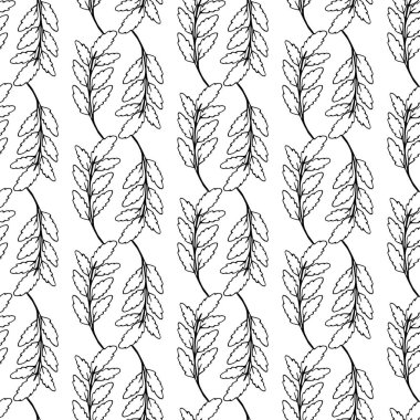 Şekil verilmiş çiçekler ve dallar. Tasarımınız için çiçek desenli