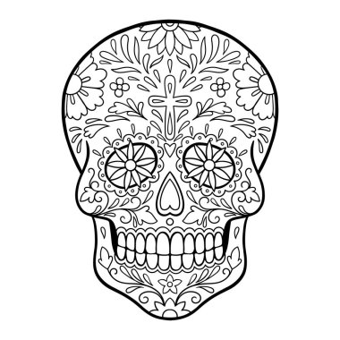 Ölü Şeker Kafatası Dövmesi Günü