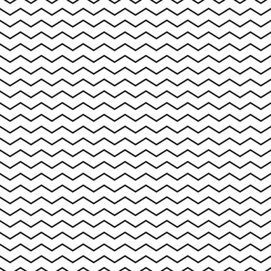 Vektör zigzag çizgili desen - minimal tasarım