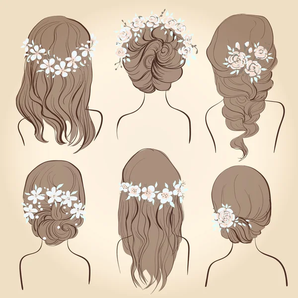 Hairdresser bridal Vector Art Stock Images | Depositphotos