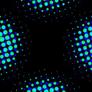 arka plan daire farklı boyut ve renkleri 5 ile