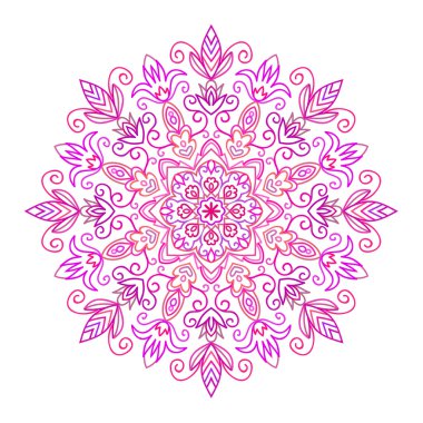 dairesel desen beyaz çizilmiş çizgiler bırakıyor