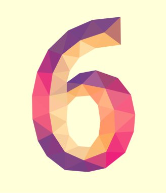 poli çokgen sayı rakam altı düşük