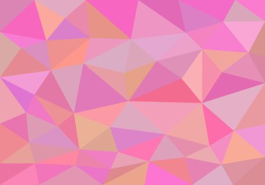 düşük çokgen arka plan çokgen 50 elli tonları hafifçe pembe