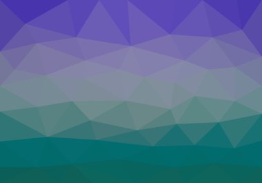 düşük çokgen arka plan çokgen sualtı sis