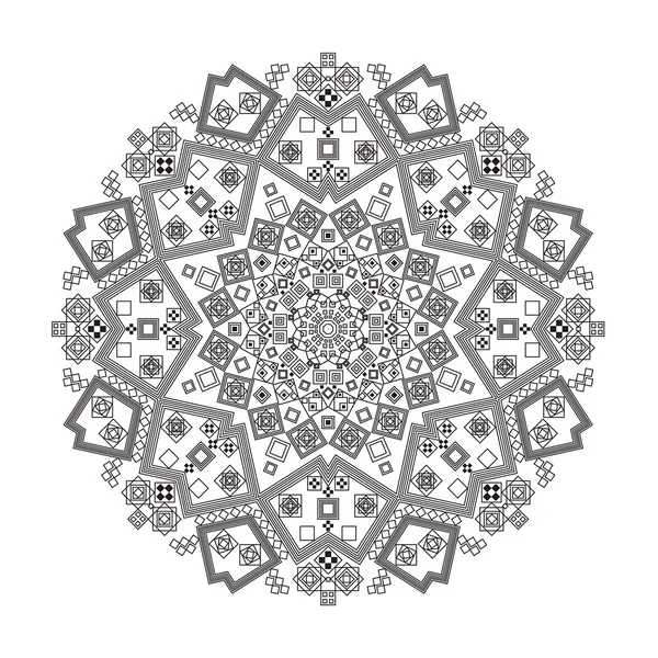 Radyal desen bukleler ve spiraller geometrik gri halı