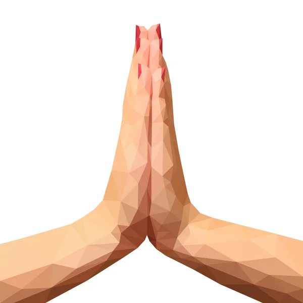 poligonal eller dua veya tebrik eller tarafından