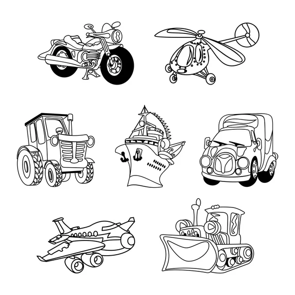 Çocuklar için ayarla kitap tekniği boyama boyama