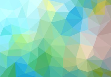 soyut vektör arka plan çokgen ihale gölgesinde yeşil