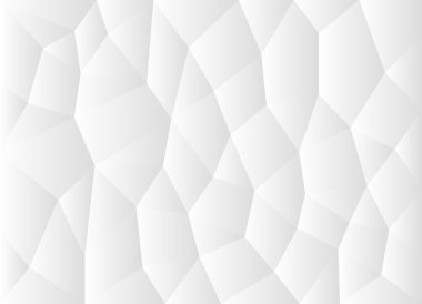 poligonal boş vektör arka plan gri