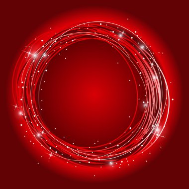 soyut sarmal parlak yıldız kırmızı kıvırmak