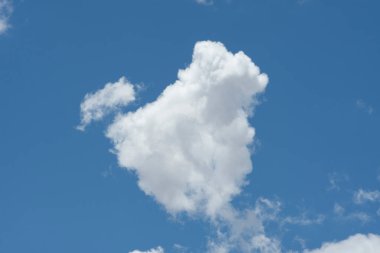 Meteoroloji, mavi gökyüzü ile yaz bulutları