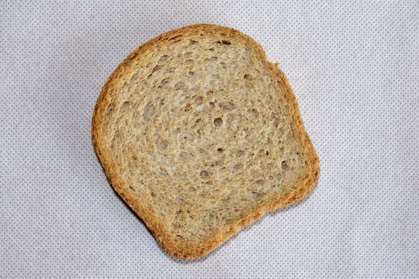 Slice Whole Wheat Bread — Stock Photo, Image