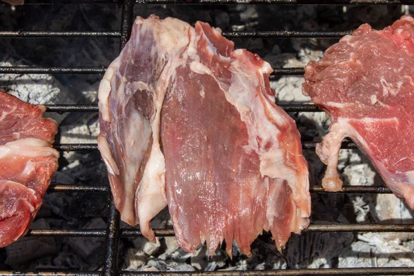 Summer Barbecue Meat Pork Tenderloins — Stock Photo, Image