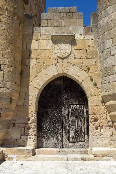 Entrance Castle Pedraza Historical Artistic Complex — Stock Photo, Image