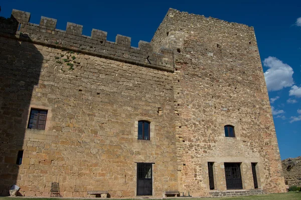 Castillo Histórica Ciudad Pedraza Segovia Castilla Len — Foto de Stock