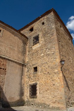 Pedraza tarihi sanat belediyesinde Pedraza hapishanesi