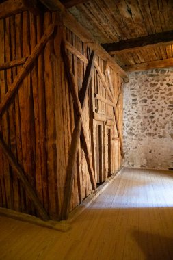 Pedraza tarihi sanat belediyesinde Pedraza hapishanesi