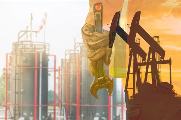 Çift pozlama anahtarı, ham petrol sitedeki sabitleme için temel aracı