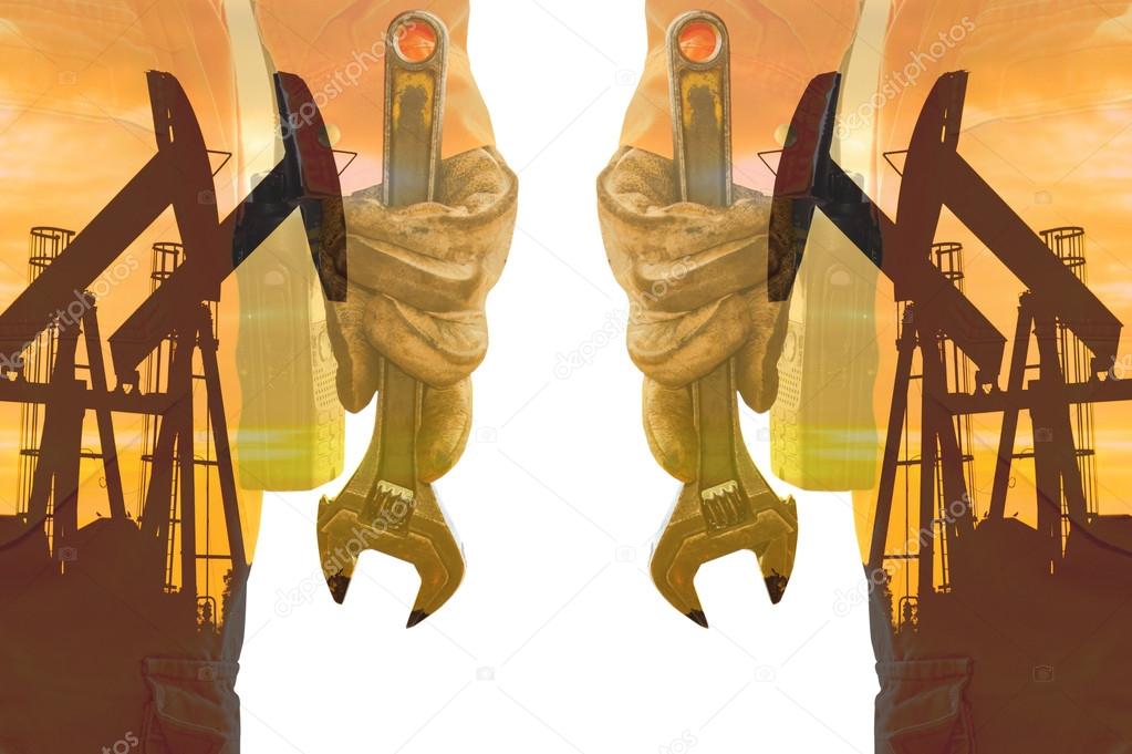 Double exposure Wrench, Basic tool for fixing in crude oil site