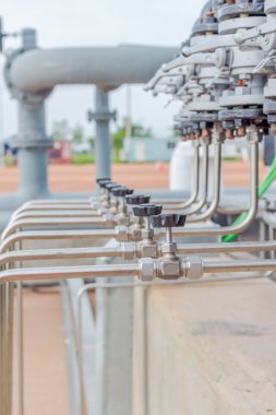 Vana örnekleme noktası için tutmak ham petrol için test laboratuvarı