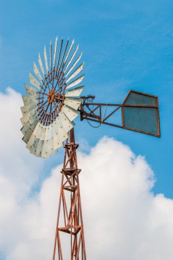 Thail yeraltı su pompalama tarım arazileri Rüzgar türbinleri