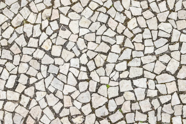 Sidewalk Made Petit Pave Small Pavement Which Used Pavements Brazil — Stock Photo, Image