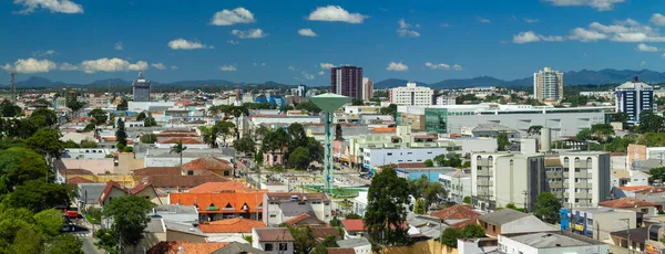 Vista Panorámica Ciudad Jos Dos Pinhais Región Metropolitana Curitiba Con —  Fotos de Stock