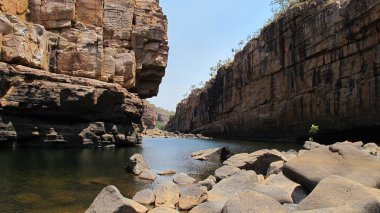 Katherine Gorge üzerinden panoramik görünüm
