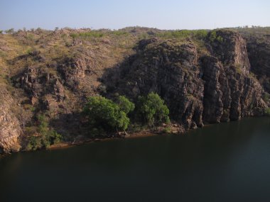 Katherine Gorge üzerinden panoramik görünüm