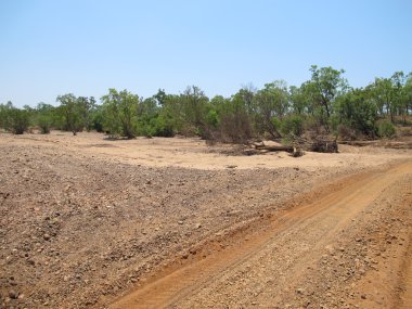 windjana gorge, gibb nehir, kimberley, Batı Avustralya