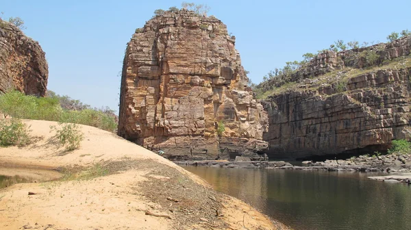 Panoramatický pohled Smitt Rock — Stock fotografie