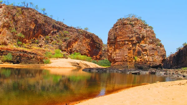 Panoramisch uitzicht over Smitt Rock — Stockfoto