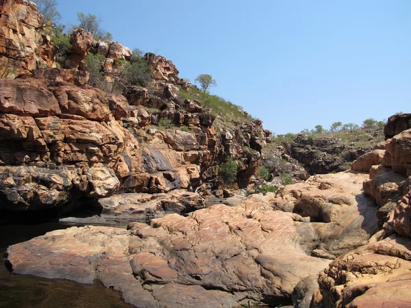 Desfiladeiro do sino, kimberley, Austrália ocidental — Fotografia de Stock